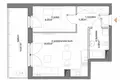 Apartamento 2 habitaciones 40 m² Varsovia, Polonia