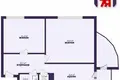 2 room apartment 52 m² Zhodzina, Belarus