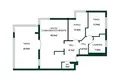 Квартира 3 комнаты 85 м² в Варшаве, Польша