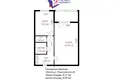 Apartamento 1 habitación 35 m² Minsk, Belarús