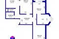 Apartamento 3 habitaciones 82 m² Minsk, Belarús