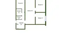 Appartement 3 chambres 49 m² Lida, Bélarus