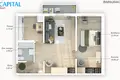 Apartamento 2 habitaciones 45 m² Vilna, Lituania