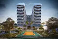 Wohnkomplex Residential complex with swimming pool, gym and cinema, in the green residential area Damac Hills 2, Dubai, UAE