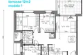 Residential quarter Projet neuf kiryat hayovel jerusalem 4 pieces 94m2 et 104m2