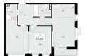 3 room apartment 64 m² poselenie Sosenskoe, Russia