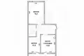 2 room apartment 69 m² Brest, Belarus