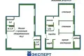 3 room apartment 53 m² Minsk, Belarus