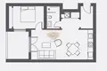 Квартира 2 комнаты 66 м² Тиват, Черногория
