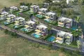 Residential complex Luxury complex of furnished villas at 400 meters from the sea, close to the center of Bodrum, Turkey