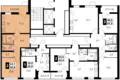 2 room apartment 51 m² Khimki, Russia