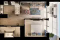 Apartamento 1 habitacion 59 m² Becici, Montenegro