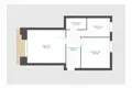 Apartamento 2 habitaciones 52 m² Poznan, Polonia