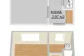 Квартира 1 комната 29 м² Гомель, Беларусь