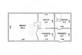Maison 53 m² Muchaviecki sielski Saviet, Bélarus