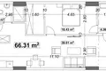 Mieszkanie 2 pokoi 66 m² Adlia, Gruzja