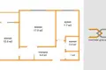 2 room apartment 49 m² Minsk, Belarus