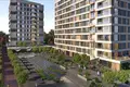 Residential complex New residence with a swimming pool and around-the-clock security near a metro station, Istanbul, Turkey