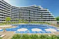 Kompleks mieszkalny New residence with swimming pools, a conference room and a private beach close to the airport, Alanya, Turkey