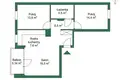 Appartement 3 chambres 68 m² Varsovie, Pologne