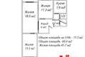 3 room apartment 66 m² Mahilyow, Belarus