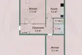 Mieszkanie 2 pokoi 52 m² Borysów, Białoruś