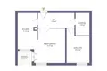 2 room apartment 52 m² Warsaw, Poland