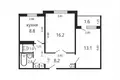 Apartamento 2 habitaciones 51 m² Minsk, Belarús