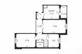 Mieszkanie 3 pokoi 72 m² Mińsk, Białoruś