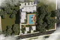 Жилой комплекс Новая закрытая резиденция с бассейнами, Аксу, Анталия, Турция