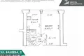 Wohnung 1 zimmer 32 m² Minsk, Belarus