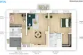 Wohnung 3 zimmer 72 m² Vilnius, Litauen