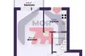 1 room apartment 30 m² Barysaw, Belarus