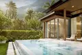 Complexe résidentiel New complex of villas with swimming pools and green areas close to bang Tao Beach, Phuket, Thailand