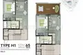Apartamento 1 habitacion 60 m² Kamala, Tailandia