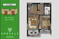 Apartamento 2 habitaciones 70 m² Mezitli, Turquía