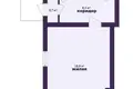 Appartement 3 chambres 61 m² Niasvij, Bélarus