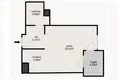 Apartamento 1 habitación 36 m² Varsovia, Polonia