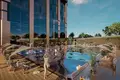 Wohnkomplex New high-rise residence with a swimming pool, fitness centers and restaurants, Istanbul, Turkey