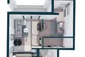 1 room studio apartment 46 m² Bar, Montenegro