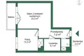 Apartamento 2 habitaciones 50 m² Varsovia, Polonia