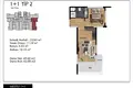 1 bedroom apartment 58 m² Mezitli, Turkey