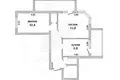 Wohnung 2 zimmer 55 m² Muchaviecki sielski Saviet, Belarus