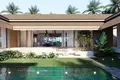 Complexe résidentiel Complex of villas with swimming pools and gardens close to beaches and piers, Samui, Thailand