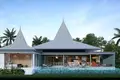 Complejo residencial New complex of villas with swimming pools close to Layan and Band Tao Beaches, Phuket, Thailand