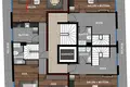 Penthouse 3 bedrooms 185 m² Muratpasa, Turkey