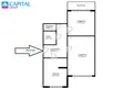 2 room apartment 50 m² Neveronys, Lithuania
