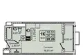 Apartamento 28 m² Nizhni Novgorod, Rusia
