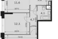 Квартира 3 комнаты 65 м² Северо-Западный административный округ, Россия