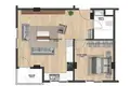 Wohnung 2 zimmer 65 m² Erdemli, Türkei